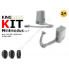 Kit automazione MiniModus24 Lite per cancello a 2 ante