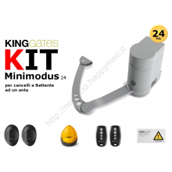 Kit automazione MiniModus24 per cancello a 1 anta