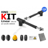 Kit automazione per cancelli a battente Linear500 230V stelo da 500mm.