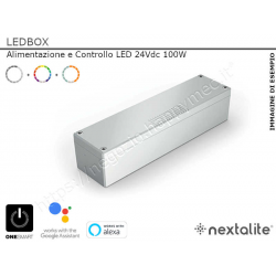LedBox.100 Centrale di comando per Led 24Vdc 100W