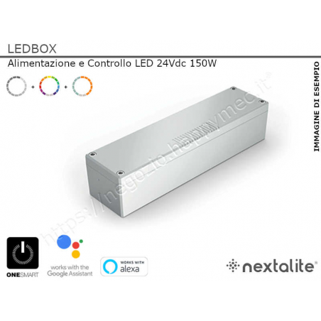 LedBox.150 Centrale di comando per Led 24Vdc 150W